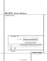 Harman-Kardon HK-3370-Owners-Manual